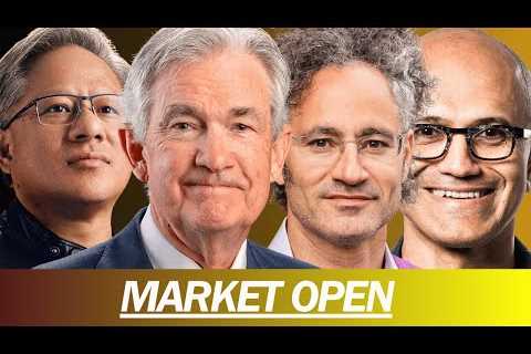HUGE JOBS DATA THIS WEEK, PALANTIR S&amp;P 500, TESLA CHINA DELIVERIES UP, SEPTEMBER STARTS | MARET OPEN