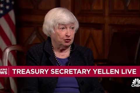 Treasury Secretary Yellen: We're on a path to a soft landing