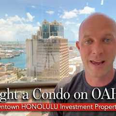 I Bought a Condo on OAHU Hawaii !!! Downtown Honolulu Investment Property