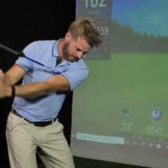 Haydn Reay demos the Sure-Set Golf Training Aid