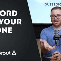 How to record a podcast with your phone