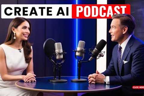 Create Podcast Videos Using AI in 10 Minutes | AI Podcats Video Kaise Banaye ?