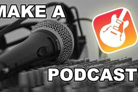 How to Make a Podcast in GarageBand for Beginners! (iPad/iPhone)