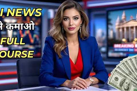 Full Course - How to create ai news channel | How to make Ai news channel kaise banaye