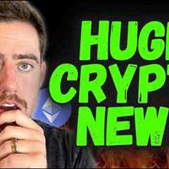 HUGE CRYPTO NEWS! (YOU'LL WANT THIS)