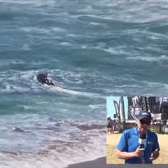 Injuries force several surfers out of 'The Eddie'
