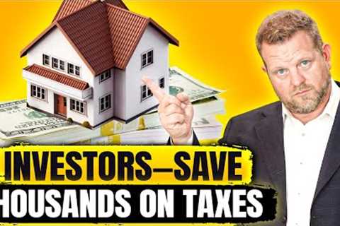 The ULTIMATE TAX HACK for Real Estate Investors - Cost Segregation!