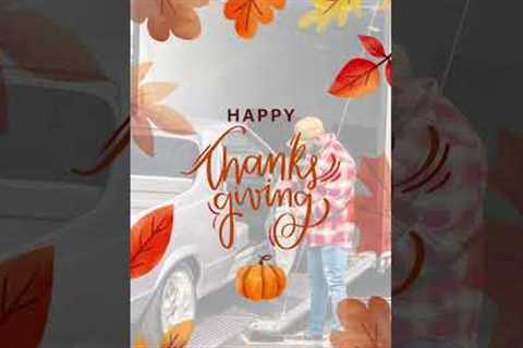 Happy Thanksgiving! 🍂