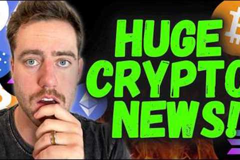 HUGE CRYPTO NEWS! (YOU'LL WANT THIS)