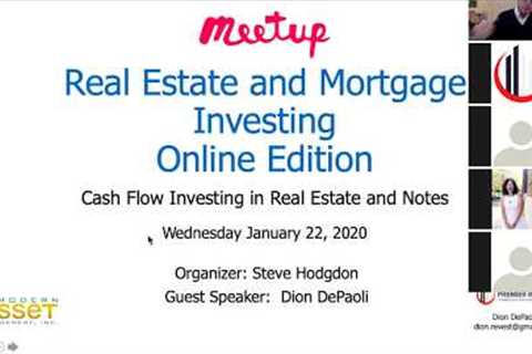 Investing in Mortgage Notes. Start learning about note investments.