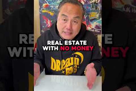 Invest In Real Estate with No Money or Credit?