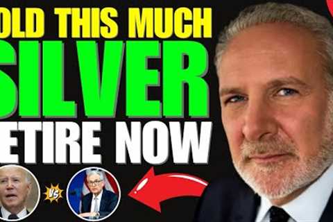 Peter Schiff: BIG Silver ANNOUNCEMENT! Something Massive Is Coming Soon | Silver Price 2024