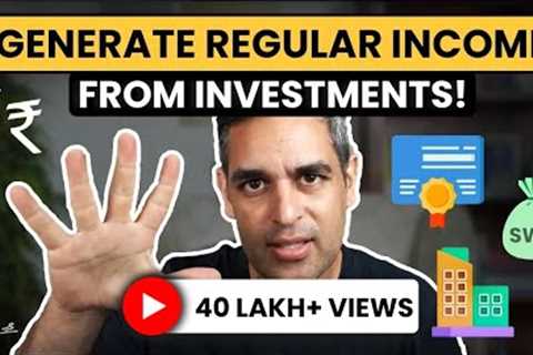 Make regular income from your investments | Investing for beginners | Ankur Warikoo Hindi
