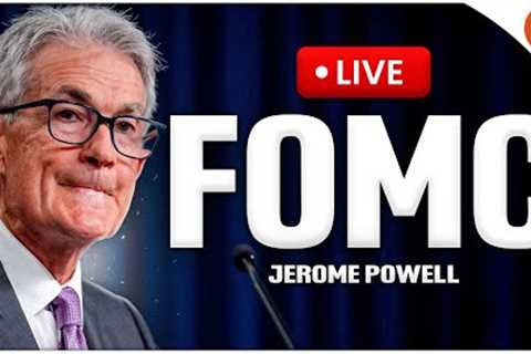 LIVE FOMC 🚨 Jerome Powell Announcement (Bitcoin & Crypto Markets React!)