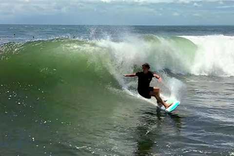 SURFING EAST BALI WAVES - KERAMAS