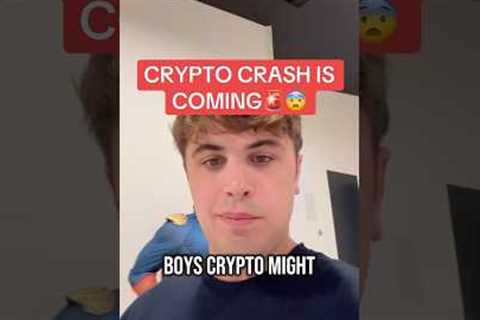 MAJOR CRYPTO CRASH😨🚨