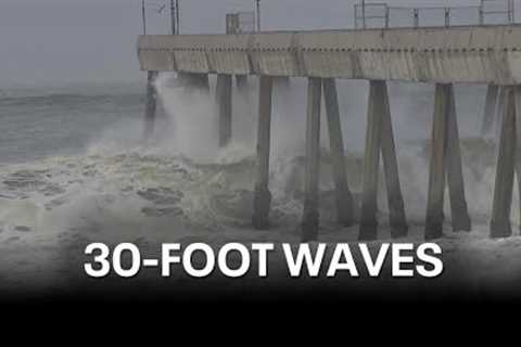 Wild waves as high as 3-story building could reach San Francisco Bay Area coastline | KTVU