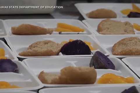 'My favorite': Hawaii public schools serve up Okinawan sweet potato for lunch