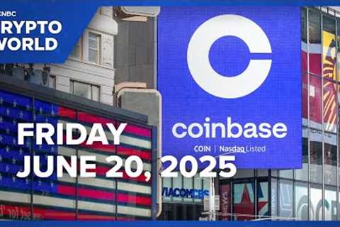 Coinbase shares rise as investors anticipate U.S. stablecoin rules: CNBC Crypto World