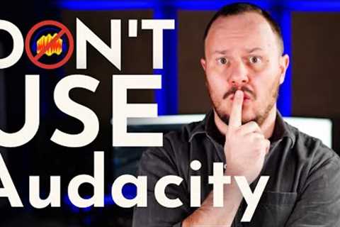 Don't Use Audacity to Edit Your Podcast 🚫🚫 There are Better FREE DAWs for Podcast Editing