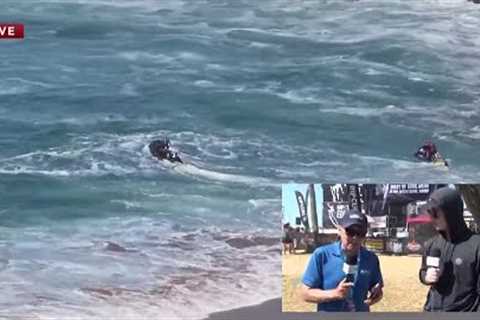 Injuries force several surfers out of 'The Eddie'