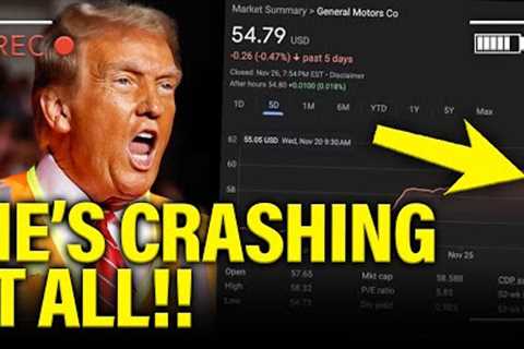 Trump TANKS US AUTO with Plan as SHARES PLUMMET