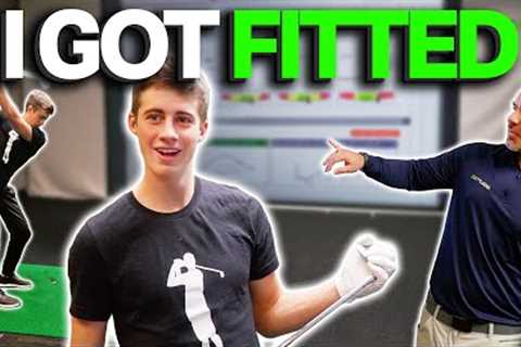 I Got Fitted For BRAND NEW GOLF CLUBS!