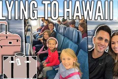 Flying Over the Ocean for 6 Hours to Hawaii for Spring Break!! | Packing for 5 Days in Hawaii