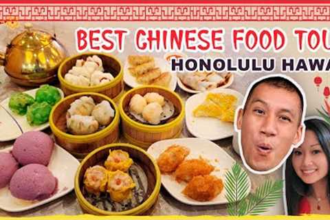 Chinese Food Tour: Hawaii's Best Chinese Food + Manapua Man, Burger in China Town &amp; Lunar New Year