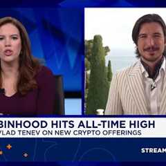 Robinhood CEO: It's time to move past bitcoin & meme coins into real world assets