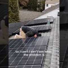 Watch this before installing solar panels on your roof. #roofing #solarpanelsinstallation