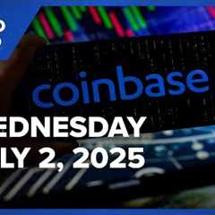 Coinbase shares climb after acquisition of token manager LiquiFi: CNBC Crypto World