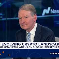 SEC Chairman Paul Atkins on regulating booming crypto industry