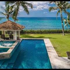 Oahu Hawaii Beach House - For Sale #beachfrontproperty #beachhouse #hawaii #oahu #forsale