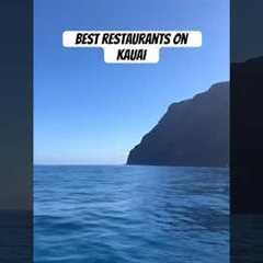 Ranking the top 3 restaurants on Kauai🌴 #kauai #hawaii #hawaiifood #kauaifood #bestfoodinhawaii