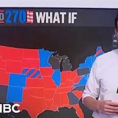 Vote counting schedules and bellwether blobs: Steve Kornacki previews Election Night expectations