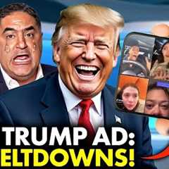 Trump Drops Hysterical New Ad ROASTING Libs Unhinged Election Night Meltdowns 🤣