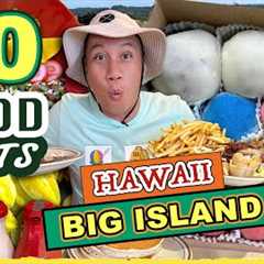 ULTIMATE FOOD TOUR in Big Island – 10 Hilo Food Spots: Best HAWAII Local Food Ever (Massive Eats)