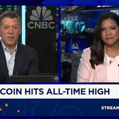 Bitcoin hits another all-time high