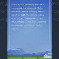 Dallas Named Country's No. 1 Commercial Real Estate Market for 2025