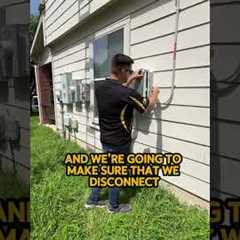 How to remove solar panels for a roof replacement part 1