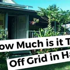 What's the cost of going off grid in Hawaii?