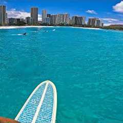 One wave at Waikiki July 16th | Massive Tahiti Swell hits O'ahu POV Surf.