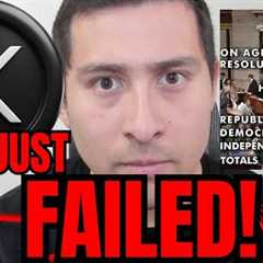 JUST IN XRP FAILED VOTE NEWS!