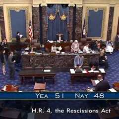 JUST IN: Senate Passes Trump-Backed Rescission Plan to Defund PBS, NPR and Slash Bloated Foreign Aid