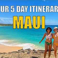 Maui Hawaii 5 Day Travel Guide | Road To Hana Tips, Food Recs, and Unique Activities