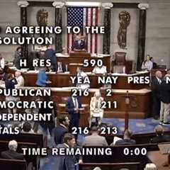 House Passes Trump-Backed Rescissions Package Slashing $9 BILLION in Bloated Spending — FOREIGN AID, NPR, and PBS on the Chopping Block — Two Republicans Voted “No”