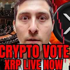 XRP Official CRYPTO VOTE LIVE NEWS!🔴GENIUS, CLARITY Act