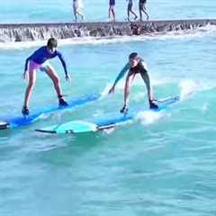 Learn to Surf in Waikiki | Hawaii Surfing Academy LLC | Free Drone Video & Best Surf Lessons Oahu