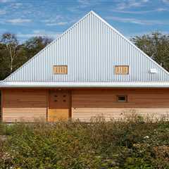 This 605-Square-Foot Swedish Cabin Looks Like It’s Wearing a Witch’s Hat
